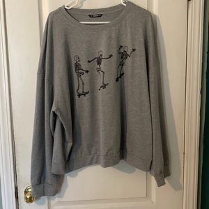 COPY - Gray long sleeve size 4X from SHEIN